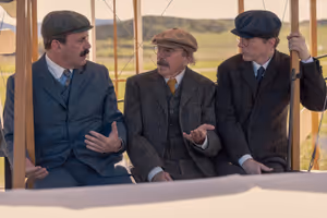 Jon Hamm, Larry David, Sean Hayes Photo