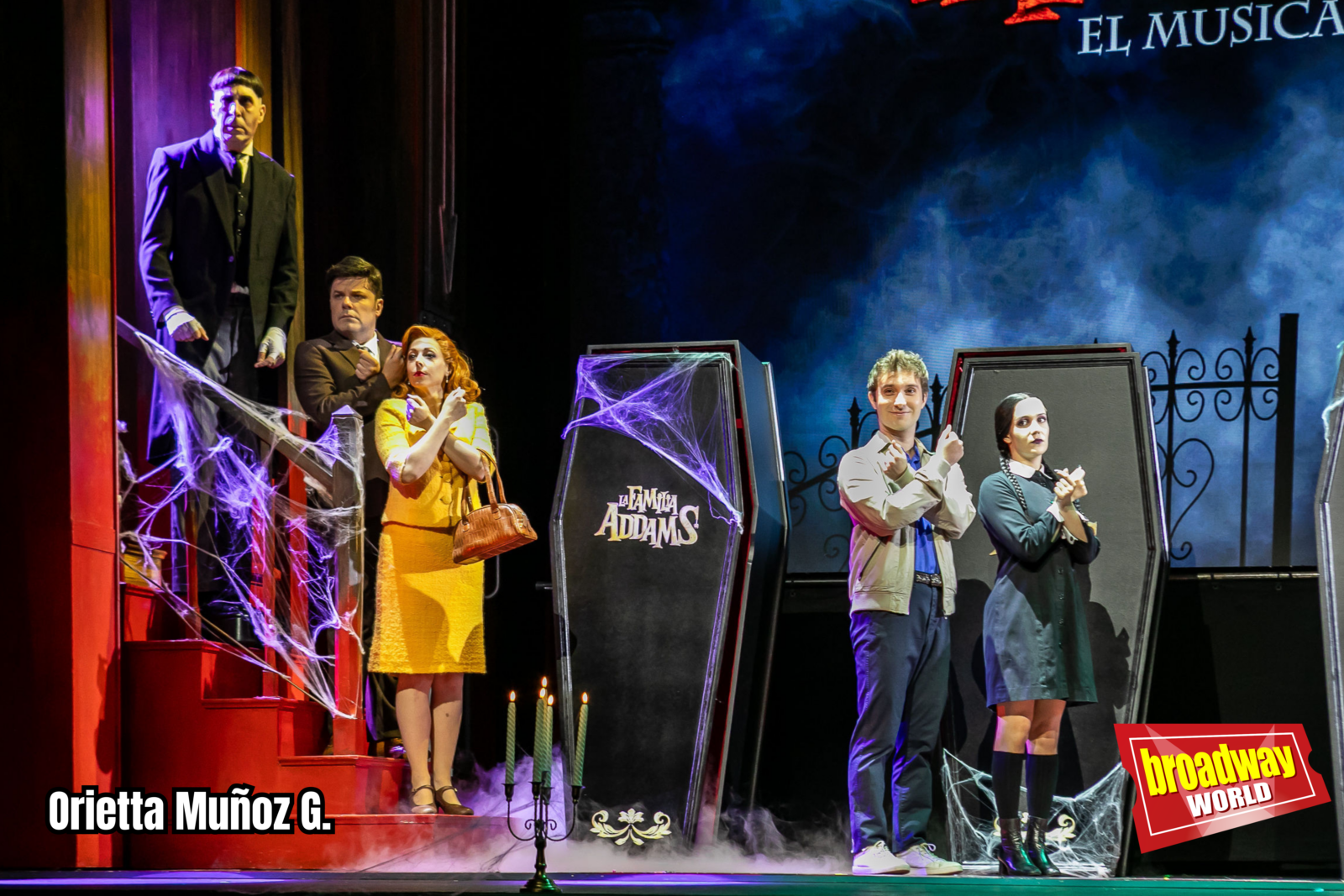 PHOTOS: LA FAMILIA ADDAMS presenta oficialmente a su reparto en el Teatro Calderón de Madrid — photo 20 of 31