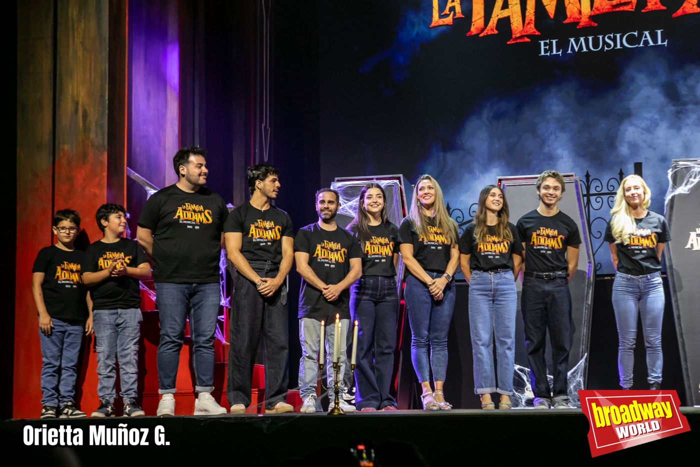 PHOTOS: LA FAMILIA ADDAMS presenta oficialmente a su reparto en el Teatro Calderón de Madrid Image