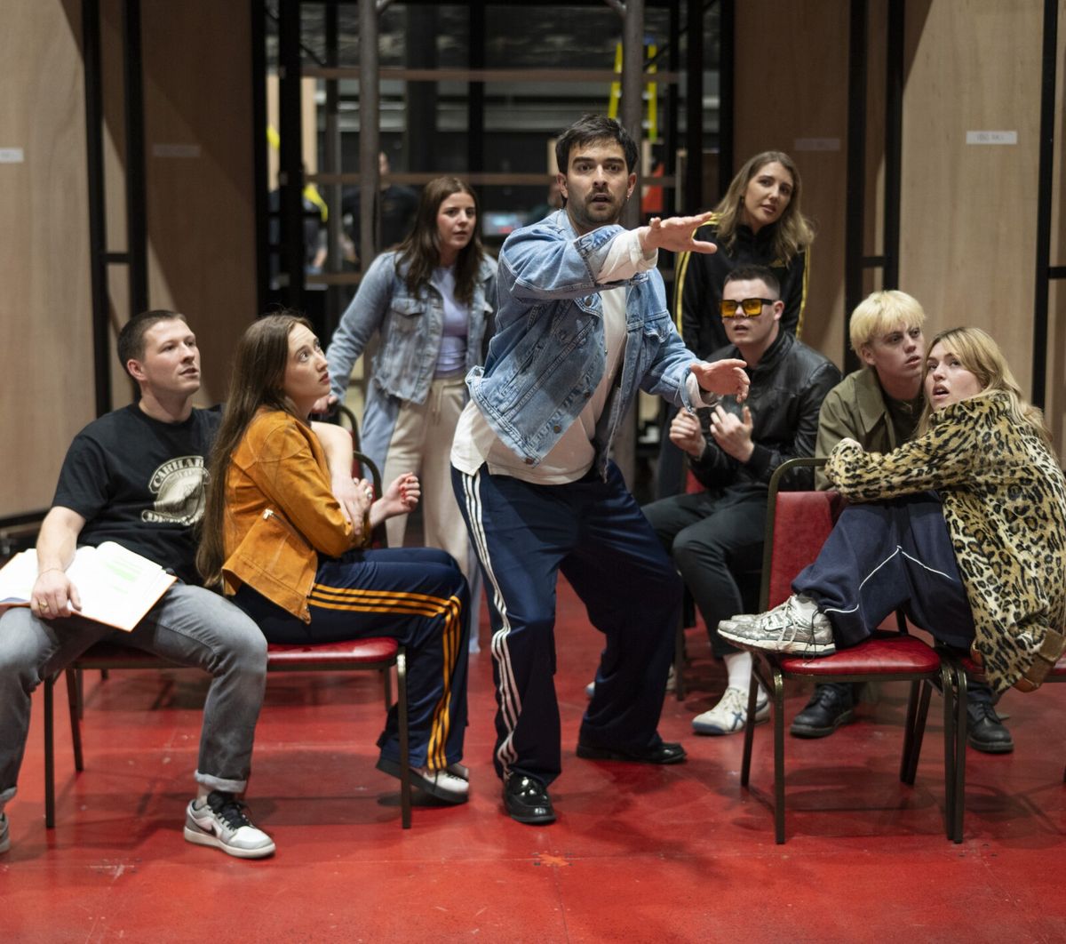 Cast of Trainspotting The Musical (Credit Hugo Glendinning) 2 at Photos: TRAINSPOTTING THE MUSICAL In Rehearsal