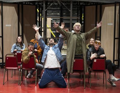 Cast of Trainspotting The Musical (Credit Hugo Glendinning) Photo