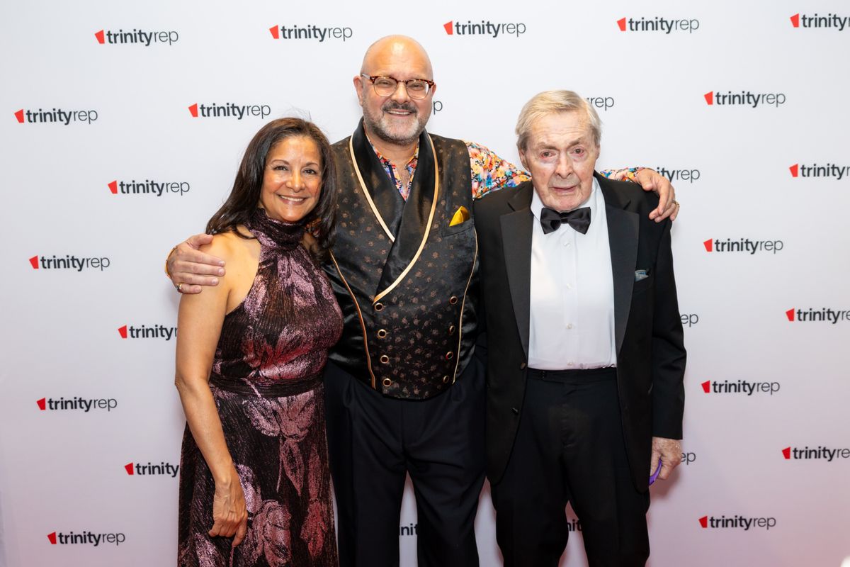 Francis Parra, Curt Columbus, and Paul J. Choquette, Jr. at Photos: Trinity Rep Honors Curt Columbus, Paul J. Choquette Jr. and Francis Parra at 27th Pell Awards Gala