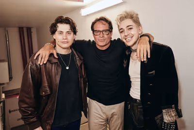 LJ Benet, Jason Patric, Ali Louis Bourzgui Photo