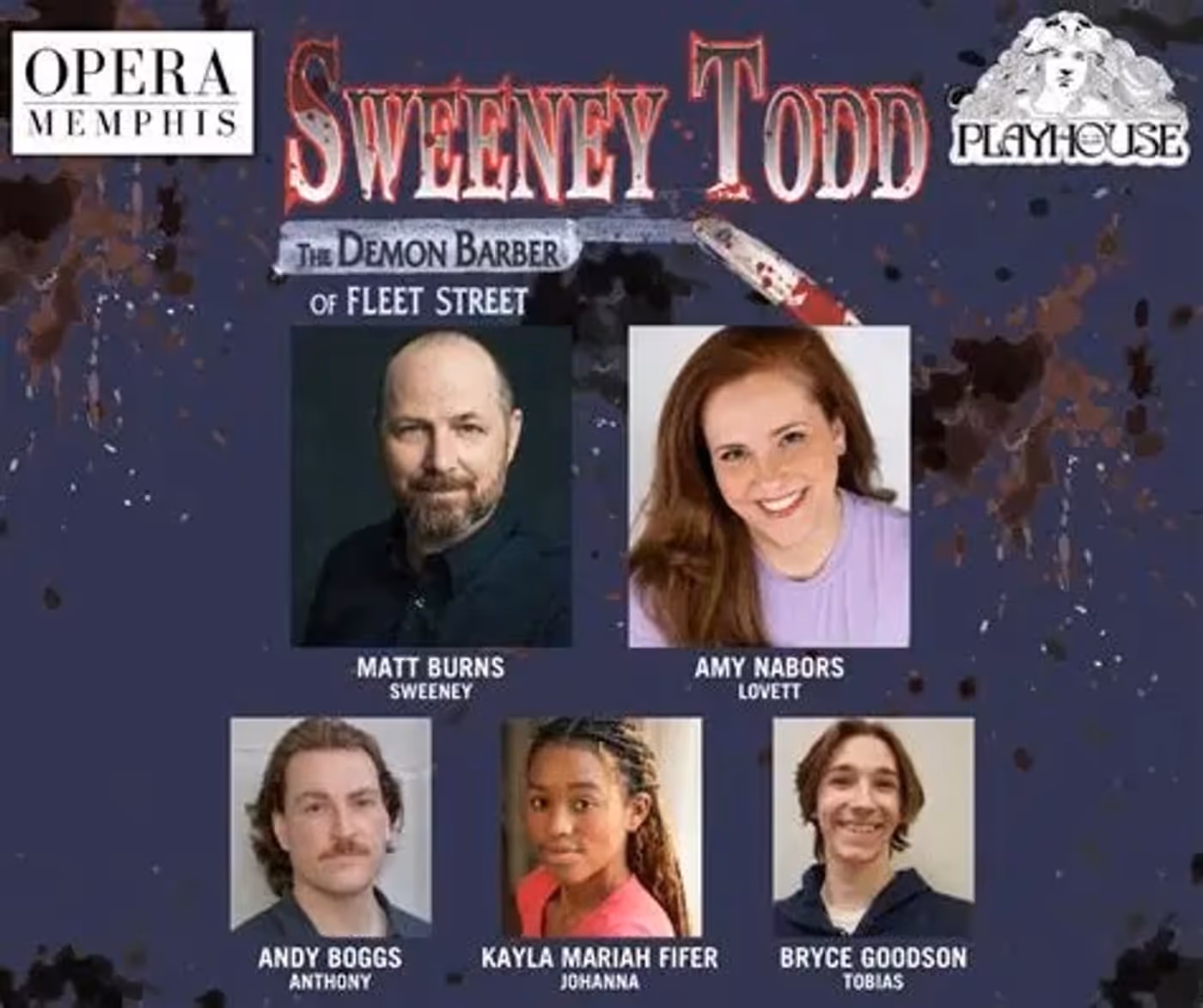 Review: SWEENEY TODD: THE DEMON BARBER OF FLEET STREET at Playhouse On The Square Image