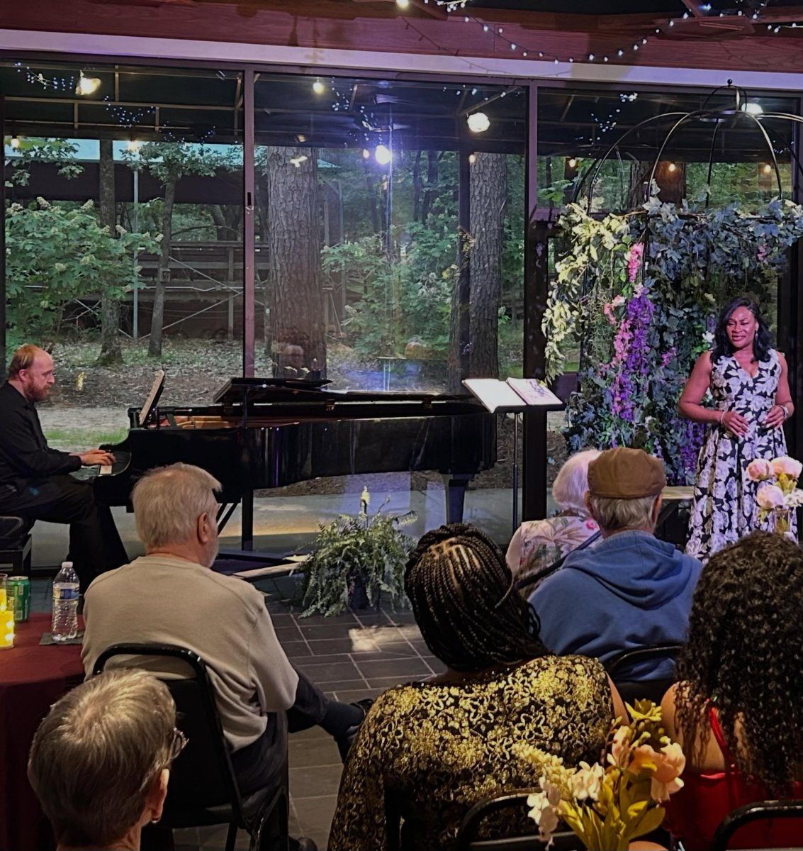 Review: MUSIC IN THE WILD: MELANIE EZELL & SATIA SPENCER CONCERT at Wildwood Park For The Arts Image