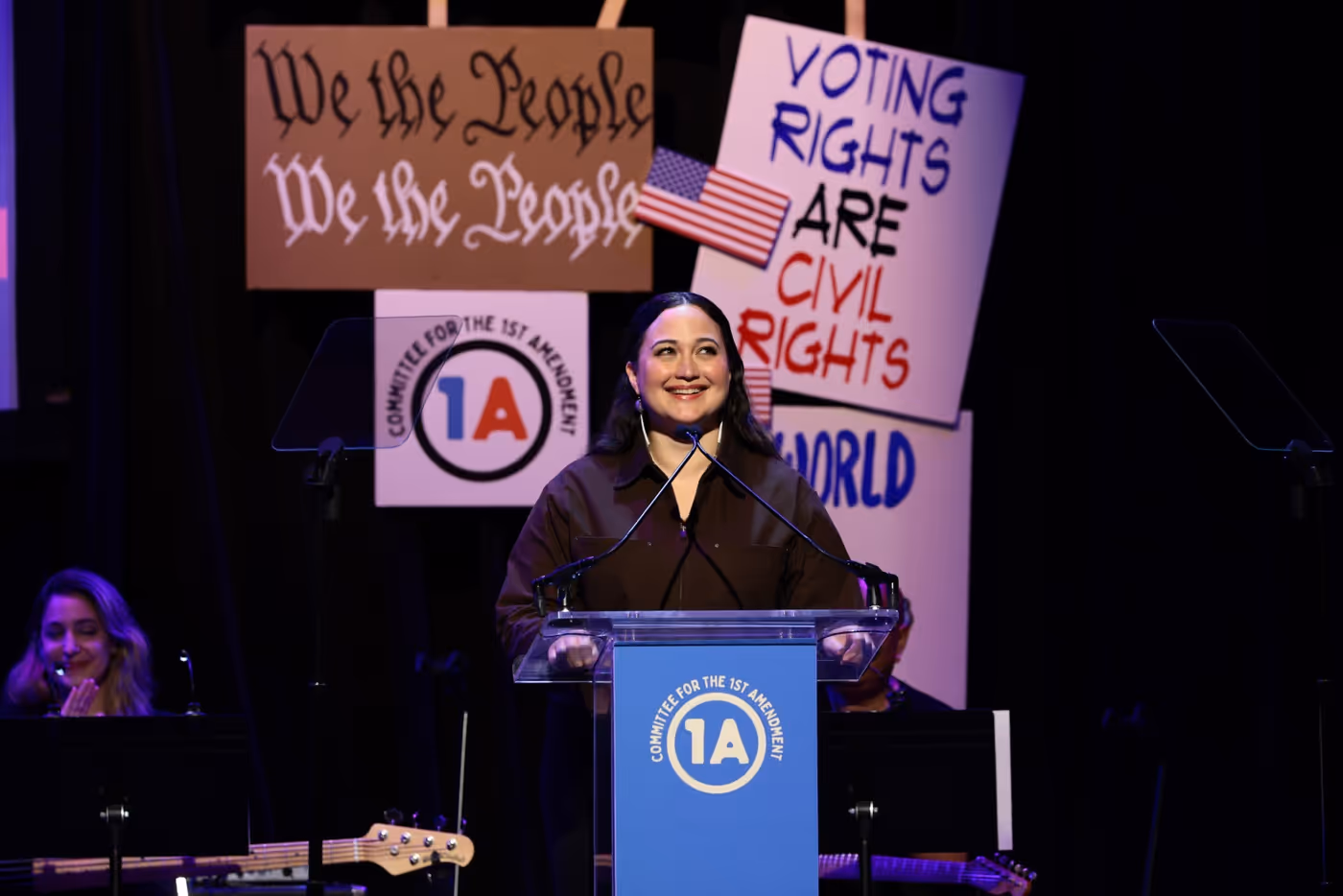 Photos/Videos: Broadway Inspirational Voices, Kayla Davion, Jenn Colella & More at RISE UP, SING OUT: A CONCERT FOR THE FIRST AMENDMENT Image