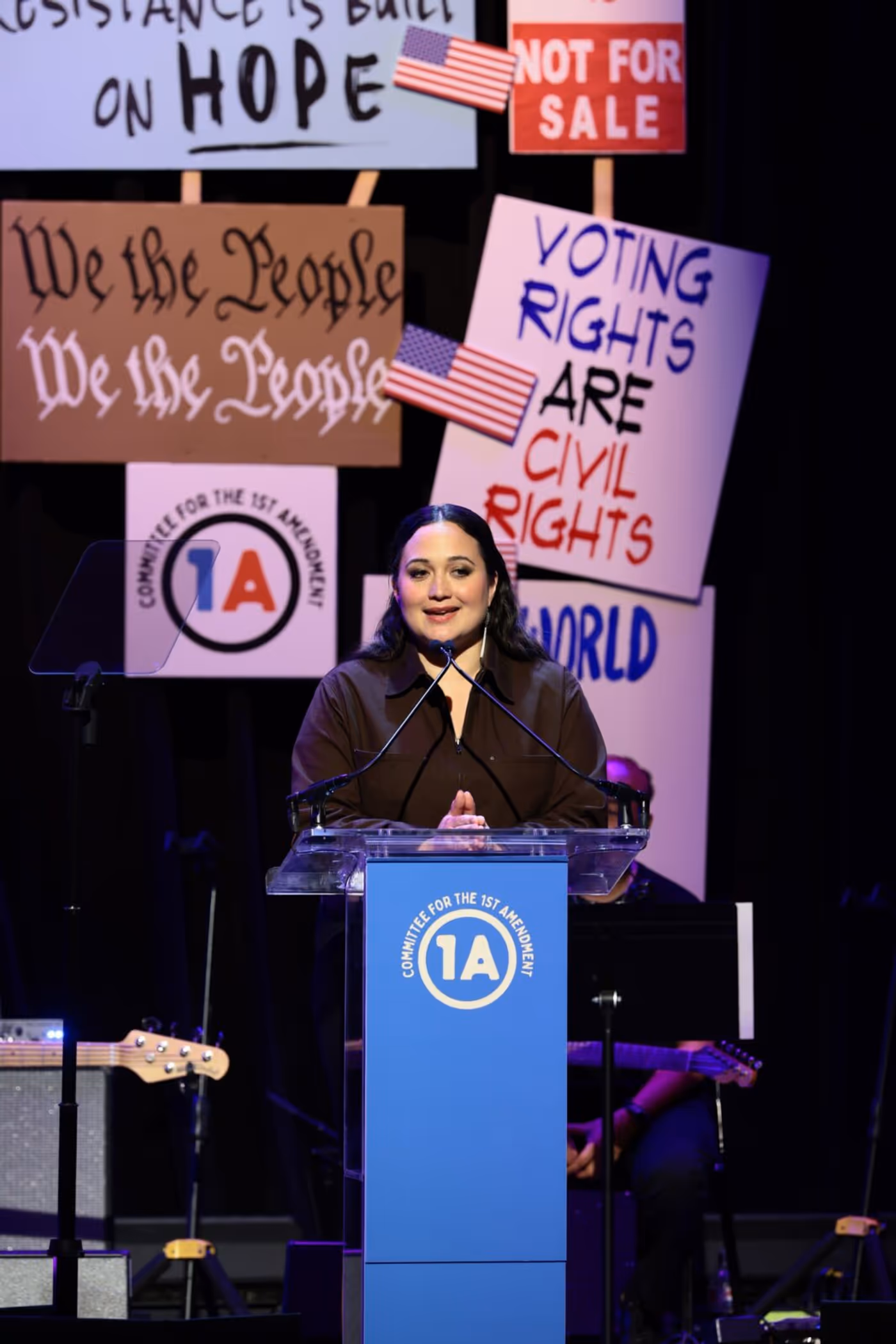 Photos/Videos: Broadway Inspirational Voices, Kayla Davion, Jenn Colella & More at RISE UP, SING OUT: A CONCERT FOR THE FIRST AMENDMENT Image