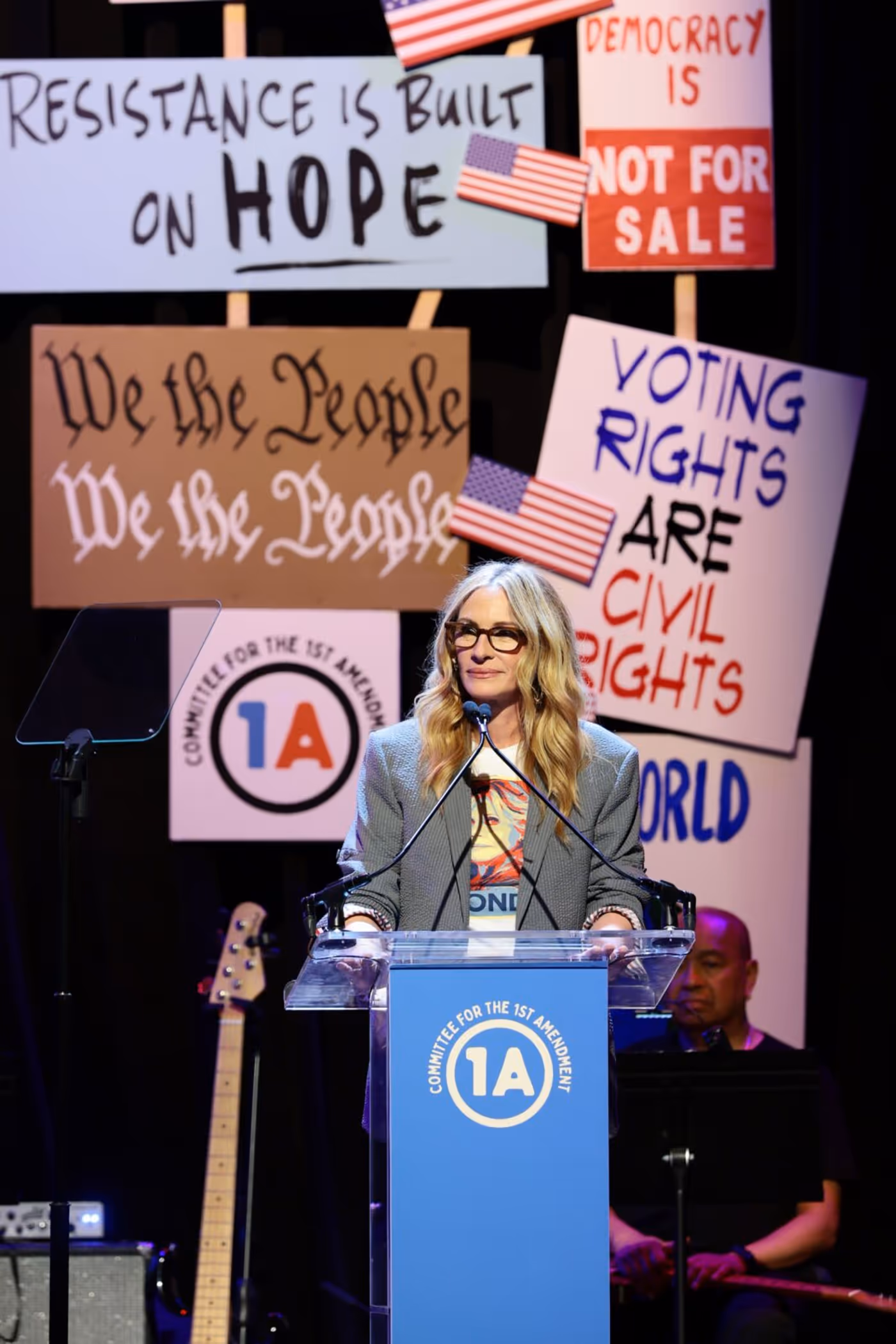 Photos/Videos: Broadway Inspirational Voices, Kayla Davion, Jenn Colella & More at RISE UP, SING OUT: A CONCERT FOR THE FIRST AMENDMENT Image