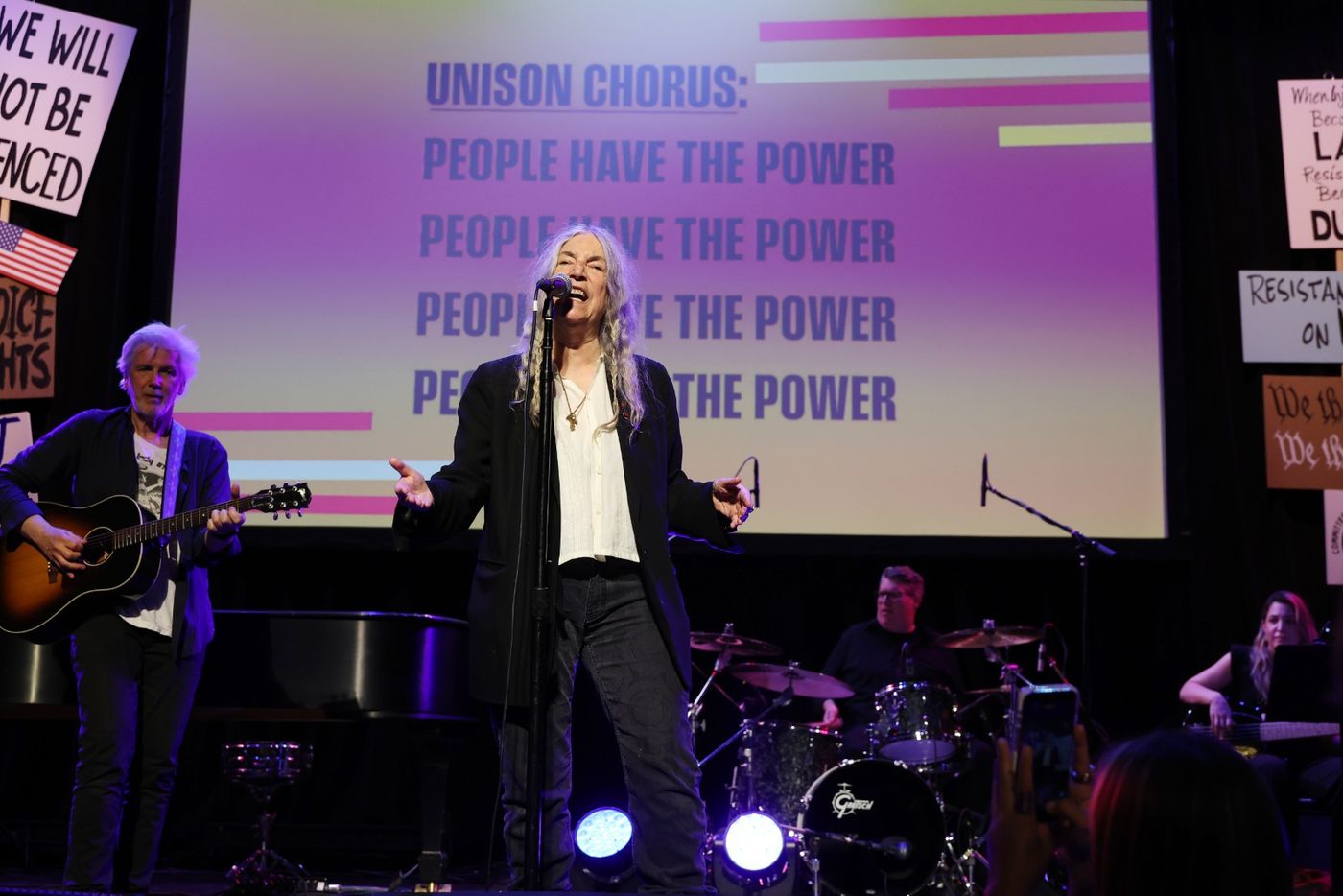 Photos/Videos: Broadway Inspirational Voices, Kayla Davion, Jenn Colella & More at RISE UP, SING OUT: A CONCERT FOR THE FIRST AMENDMENT Image