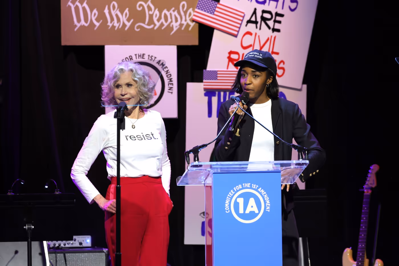 Photos/Videos: Broadway Inspirational Voices, Kayla Davion, Jenn Colella & More at RISE UP, SING OUT: A CONCERT FOR THE FIRST AMENDMENT Image