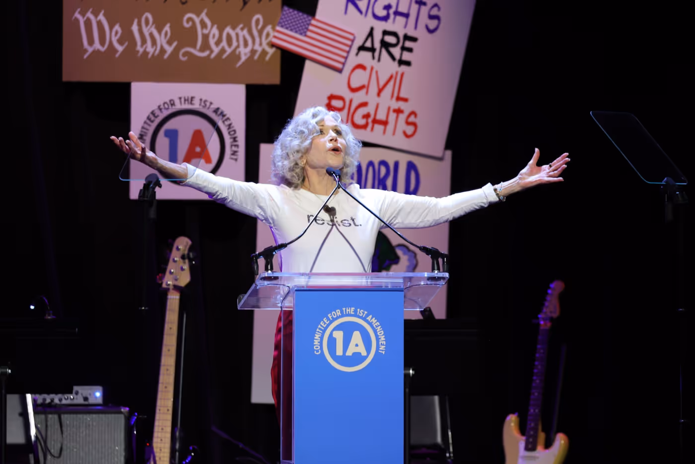 Photos/Videos: Broadway Inspirational Voices, Kayla Davion, Jenn Colella & More at RISE UP, SING OUT: A CONCERT FOR THE FIRST AMENDMENT Image