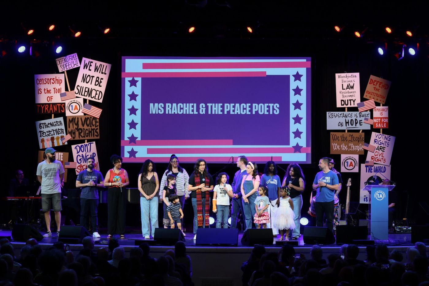 Photos/Videos: Broadway Inspirational Voices, Kayla Davion, Jenn Colella & More at RISE UP, SING OUT: A CONCERT FOR THE FIRST AMENDMENT Image