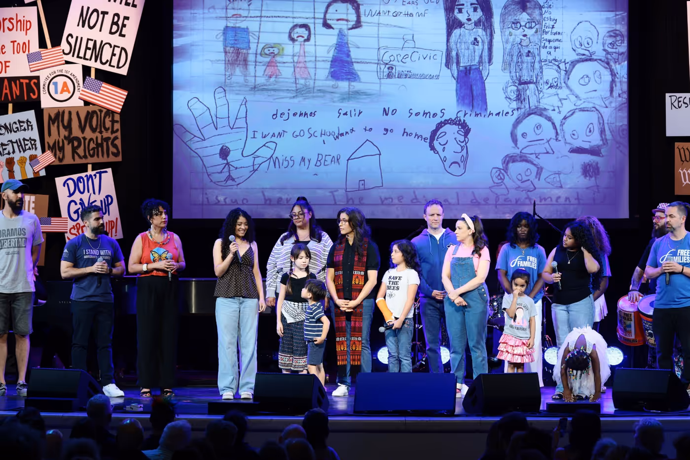 Photos/Videos: Broadway Inspirational Voices, Kayla Davion, Jenn Colella & More at RISE UP, SING OUT: A CONCERT FOR THE FIRST AMENDMENT Image