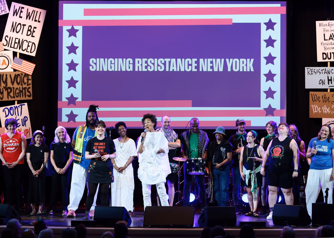 Photos/Videos: Broadway Inspirational Voices, Kayla Davion, Jenn Colella & More at RISE UP, SING OUT: A CONCERT FOR THE FIRST AMENDMENT Image