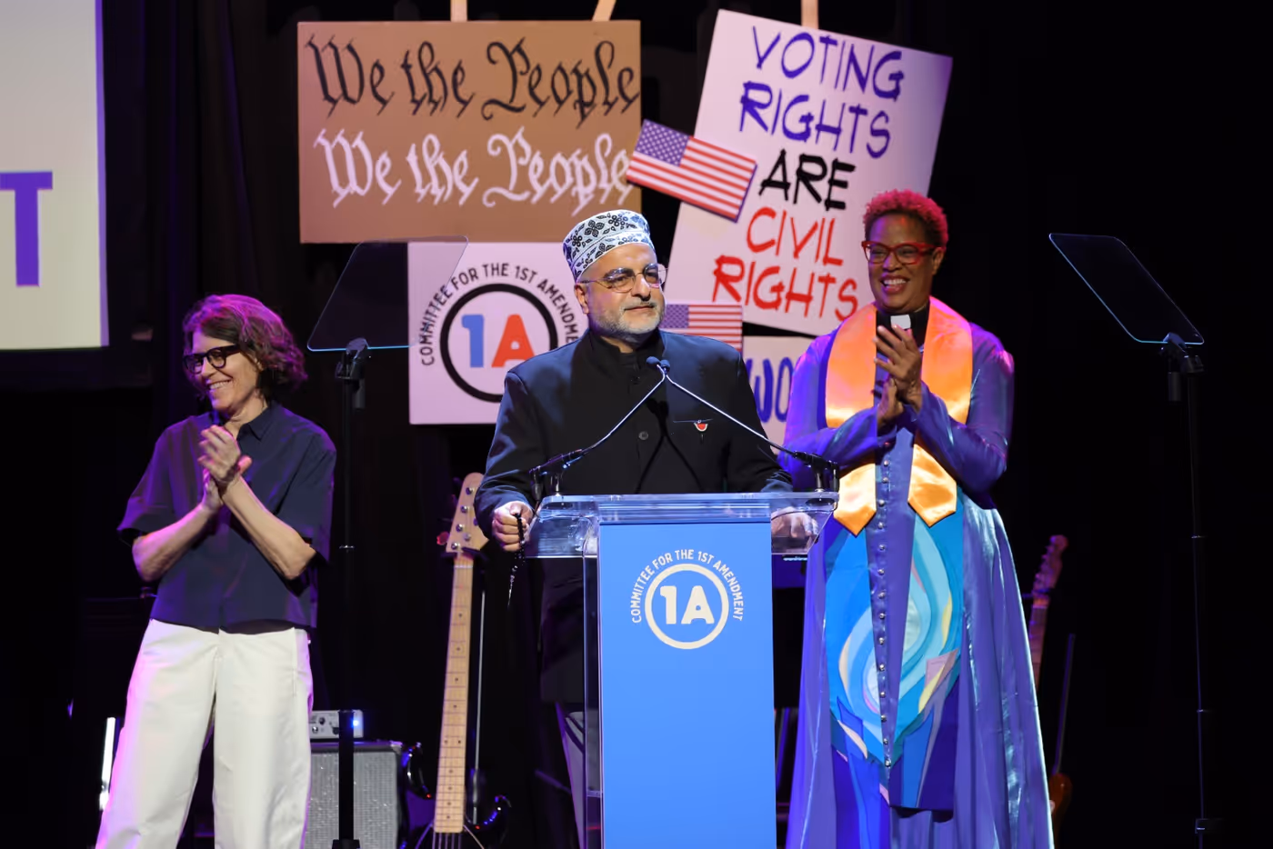 Photos/Videos: Broadway Inspirational Voices, Kayla Davion, Jenn Colella & More at RISE UP, SING OUT: A CONCERT FOR THE FIRST AMENDMENT Image