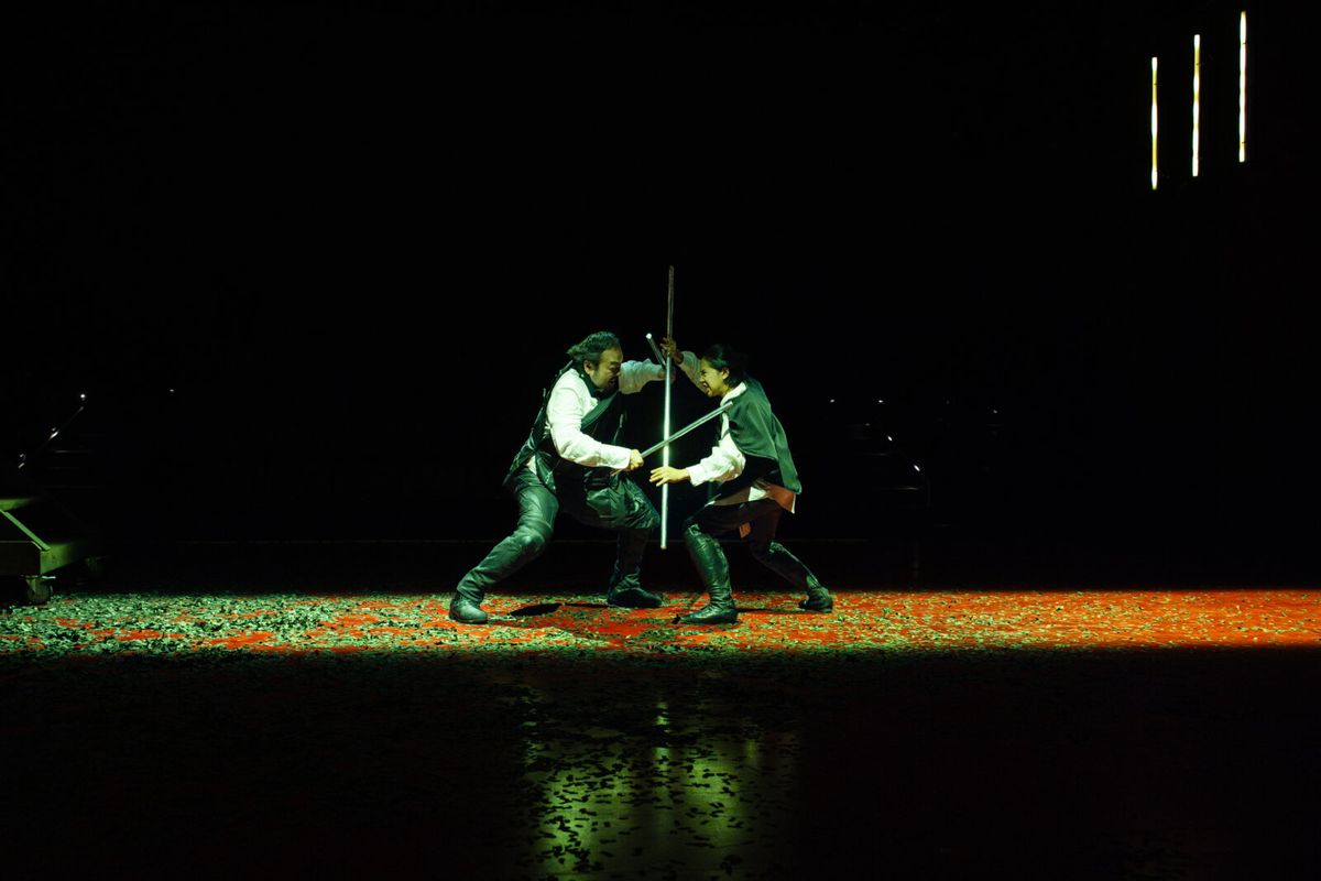 David Shih and Myka Cue at Photos: NAATCO's HENRY VI: A Trilogy in Two Parts (Part Two)