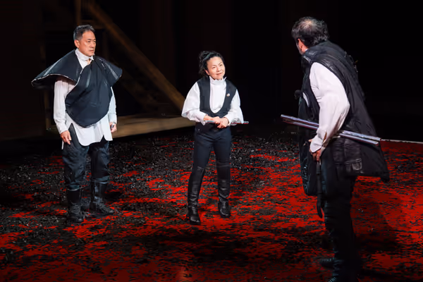Paul Juhn, Julyana Soelistyo, and David Shih Photo