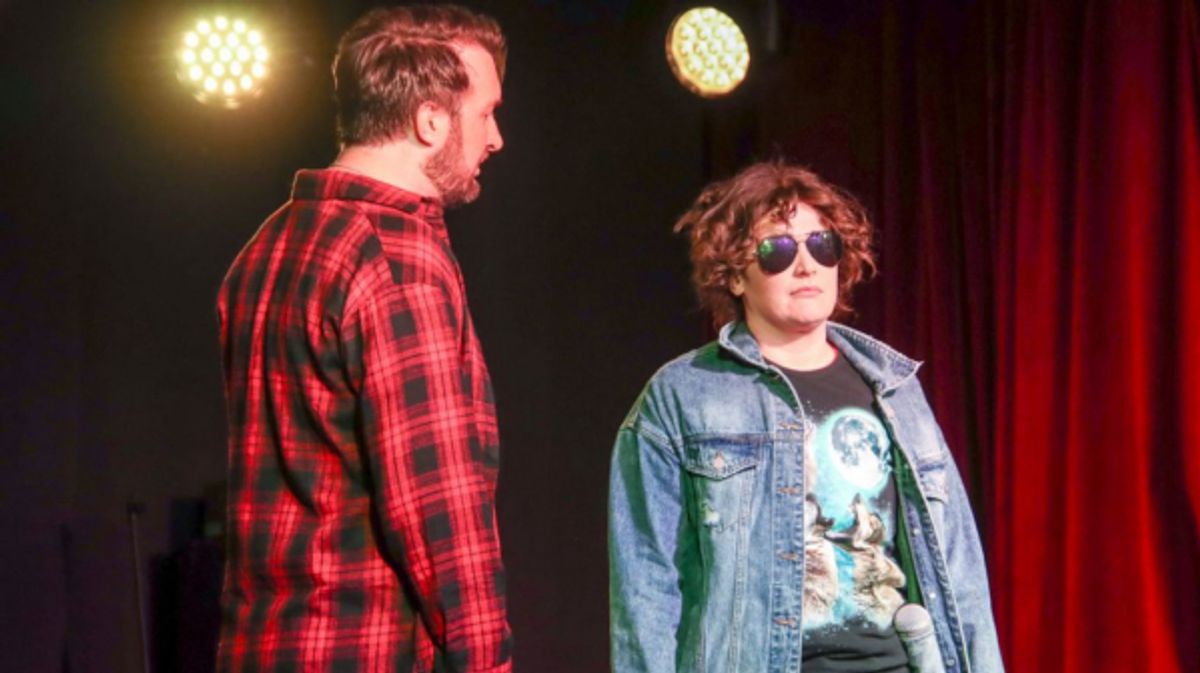 Reagan Osborne, Emma Hunton at Photos: Marguerite Moreau Visits WET HOT A MUSICAL SUMMER
