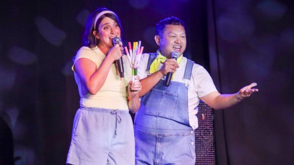 Photos: Marguerite Moreau Visits WET HOT A MUSICAL SUMMER — photo 57 of 67