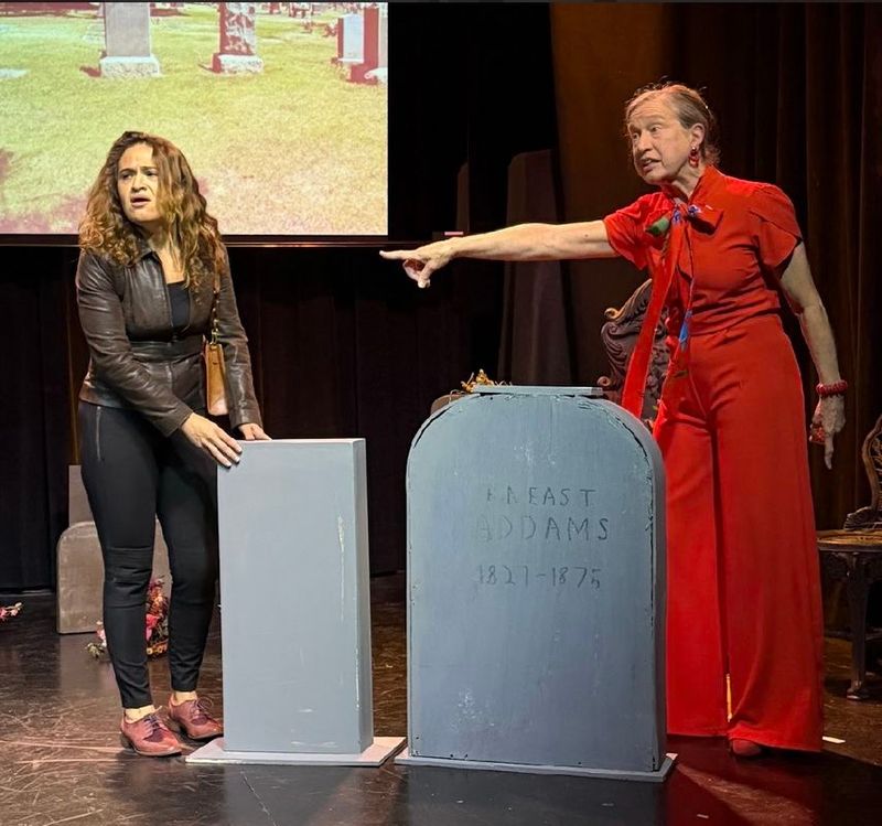 Review: AMAZING GRAVES Sets Two Short Plays Inside the Same Cemetery Image