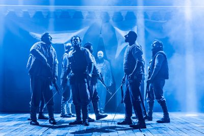 Robert Jackson, Philip Cumbus, Christian Patterson, Adrian Lester, Matt Mordak Photo