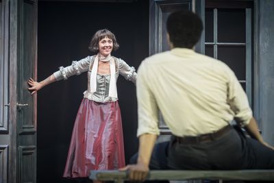 Susannah Fielding, Levi Brown Photo