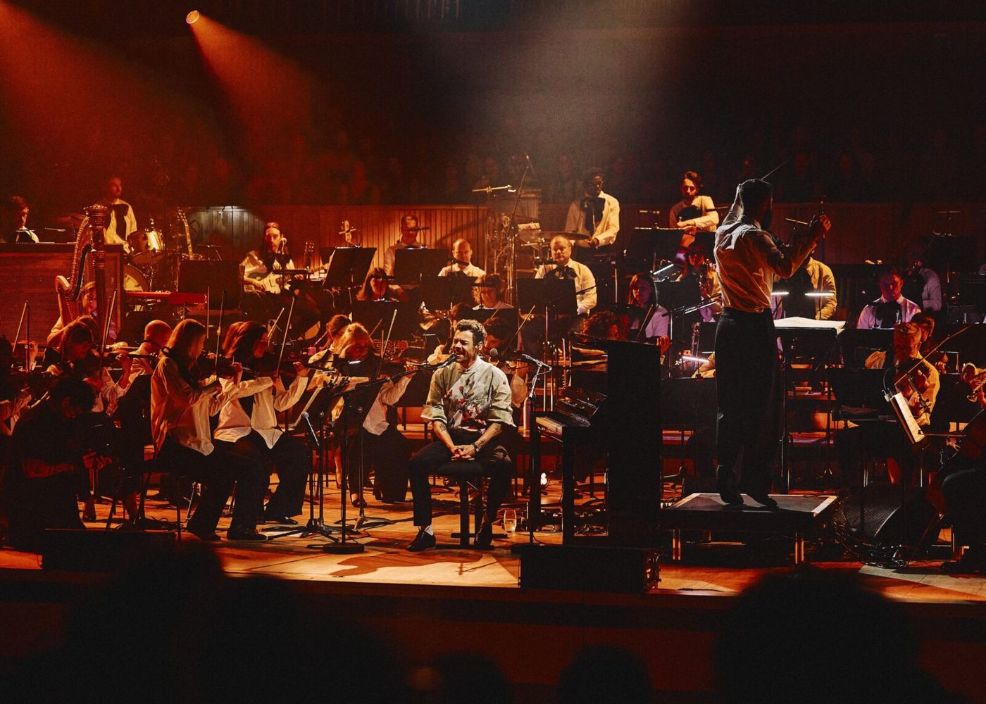 Photos: Harry Styles Performs with Jules Buckley Orchestra for Meltdown 2026 Image