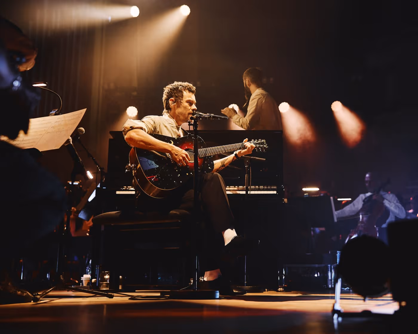 Photos: Harry Styles Performs with Jules Buckley Orchestra for Meltdown 2026 Image