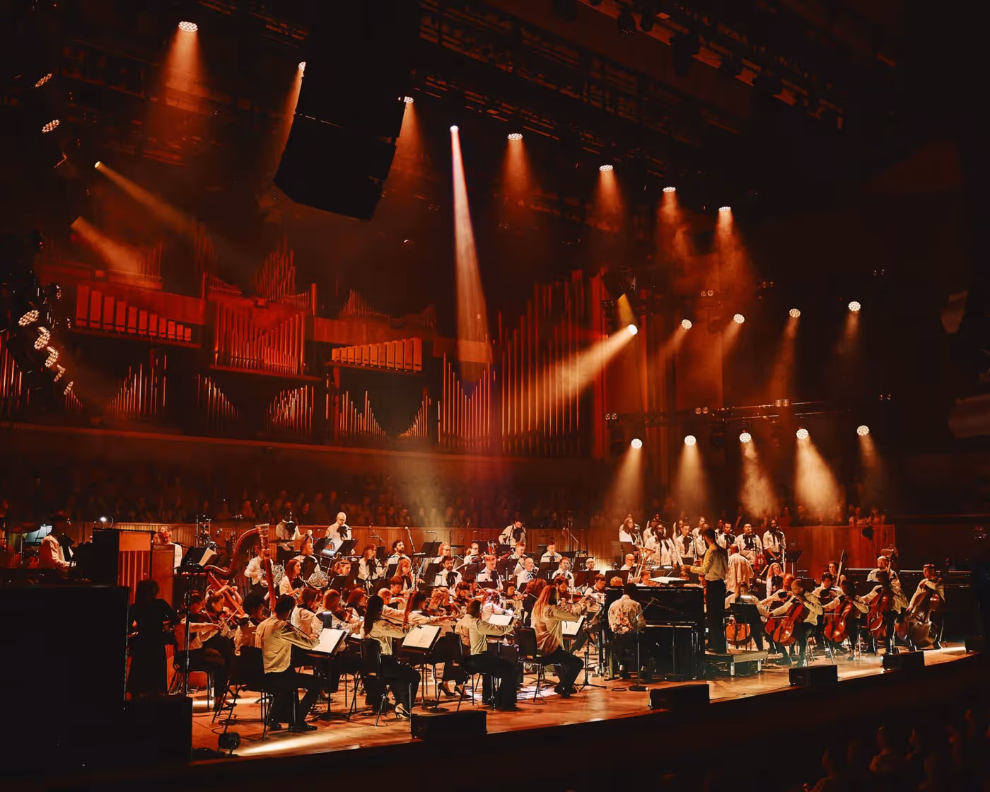 Photos: Harry Styles Performs with Jules Buckley Orchestra for Meltdown 2026 Image