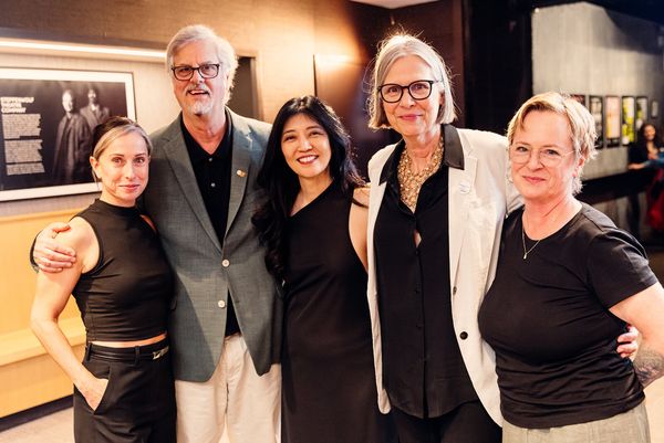 Cast member/ensemble member Audrey Francis, Rob Milburn, playwright Mia Chung… Photo