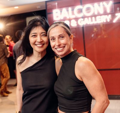 Playwright Mia Chung and cast member/ensemble member Audrey Francis Photo