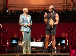 Wayne Brady and Michael McElroy @ BroadwayWorld Wayne Brady and Michael McElroy Photo