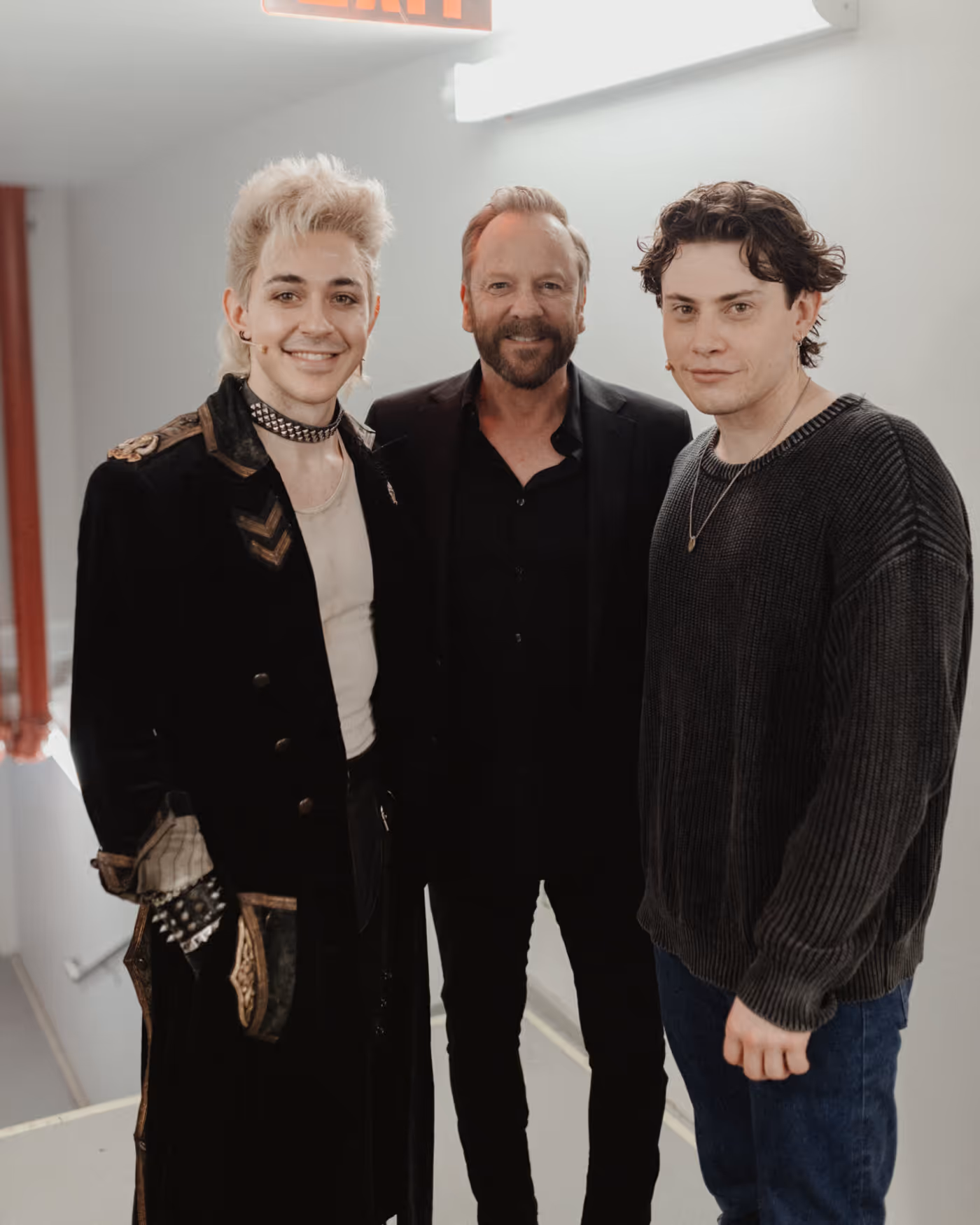 Photos: THE LOST BOYS Original Film Star Kiefer Sutherland Visits THE LOST BOYS on Broadway Image