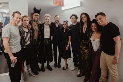 Kiefer Sutherland Visits The Lost Boys on Broadway Photo