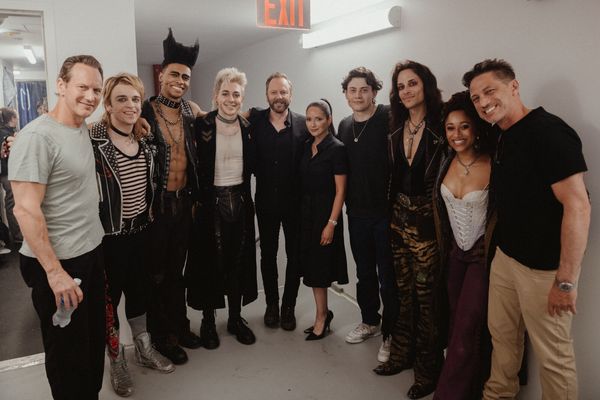 Kiefer Sutherland Visits The Lost Boys on Broadway Photo