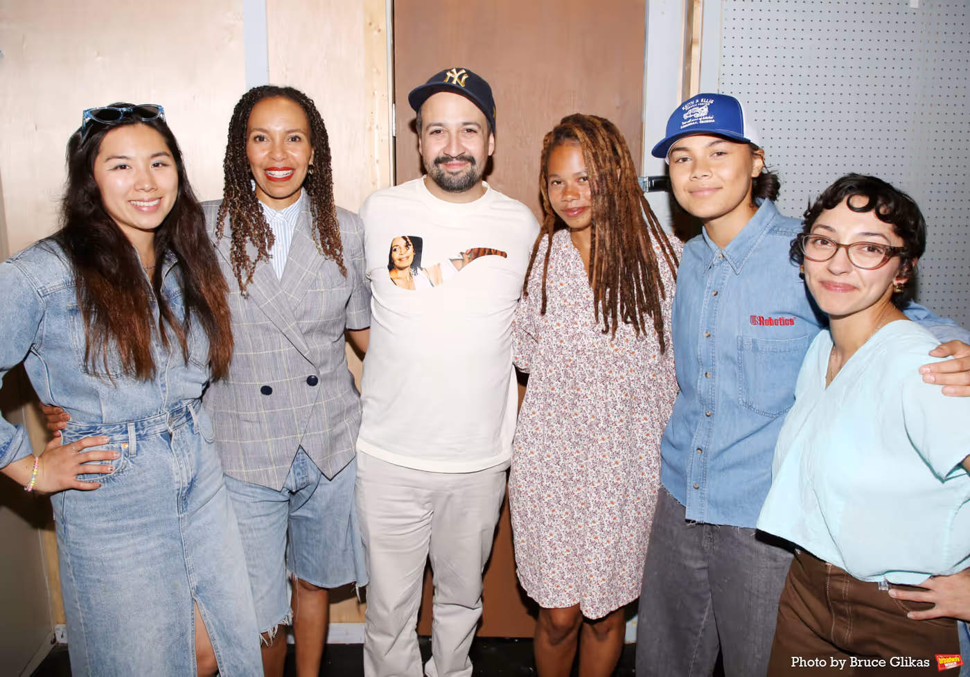 Photos: Lin-Manuel Miranda Visits Eisa Davis at ||: GIRLS :||: CHANCE :||: MUSIC :|| Image