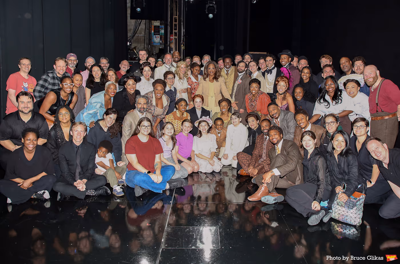 Photos: Oprah Winfrey Poses Backstage with the Cast of RAGTIME Image