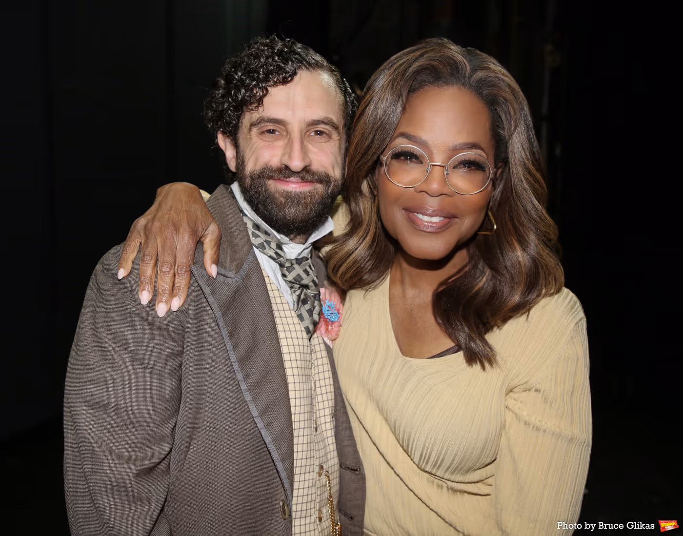Photos: Oprah Winfrey Poses Backstage with the Cast of RAGTIME Image
