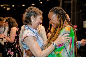 Emily Mann and Kecia Lewis @ BroadwayWorld Emily Mann and Kecia Lewis Photo