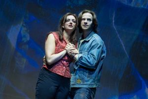 Talia Suskauer and Sam Gravitte @ BroadwayWorld Talia Suskauer and Sam Gravitte Photo