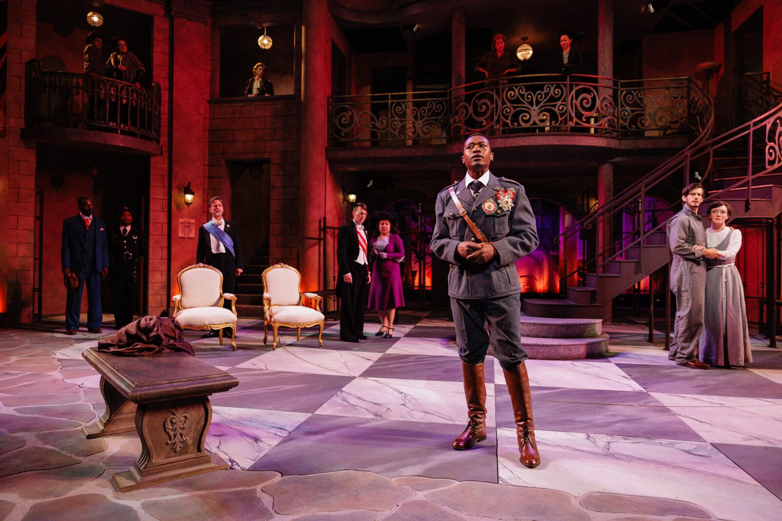 Photos: Ato Blankson-Wood, Amelia Pedlow, and Sam Lilja Star in MEASURE FOR MEASURE at The Old Globe — photo 3 of 13