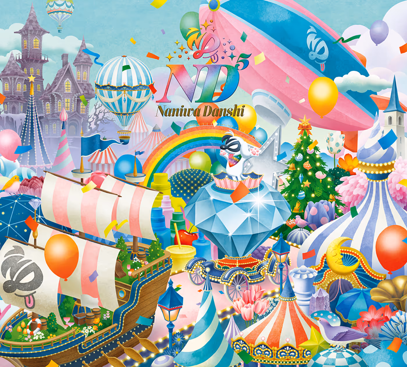 NANIWA DANSHI DELIVERS GLOBAL JOY WITH NEWEST ALBUM “ND⁵” - NOW AVAILABLE WORLDWIDE Image