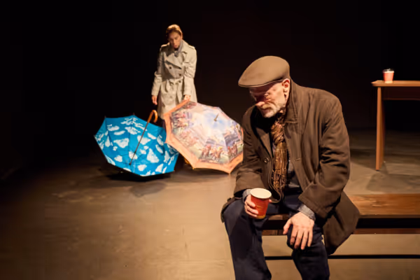 Miriam Kulick and Jacob Harran in Lanford Wilson's A Betrothal Photo