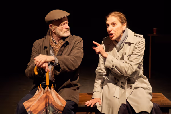 Jacob Harran and Miriam Kulick in Lanford Wilson's A Betrothal Photo