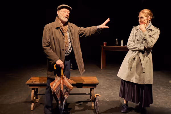 Jacob Harran and Miriam Kulick in Lanford Wilson's A Betrothal Photo
