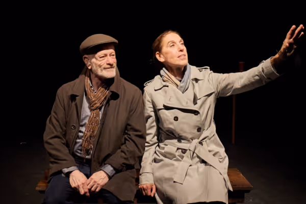 Jacob Harran and Miriam Kulick in Lanford Wilson's A Betrothal Photo