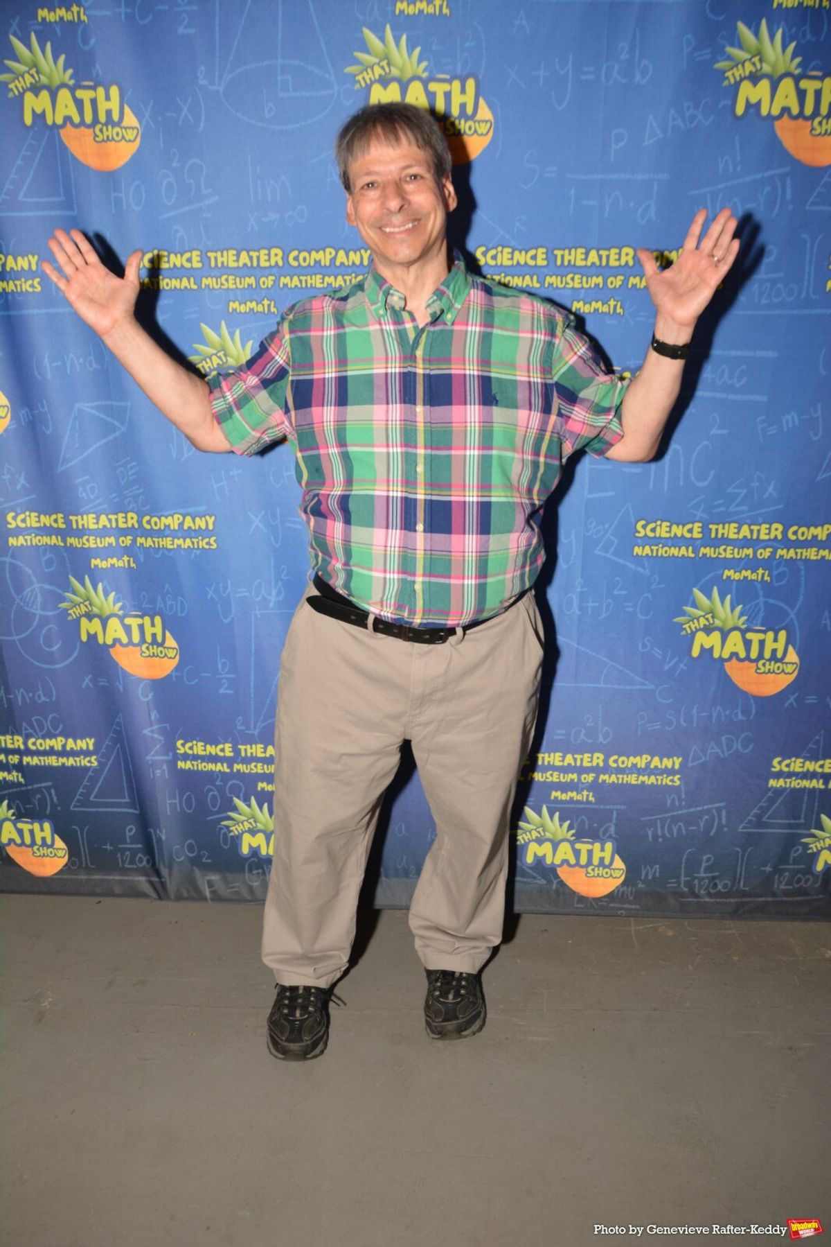 Dr. Arthur Benjamin at Photos: THAT MATH SHOW Celebrates Opening Night
