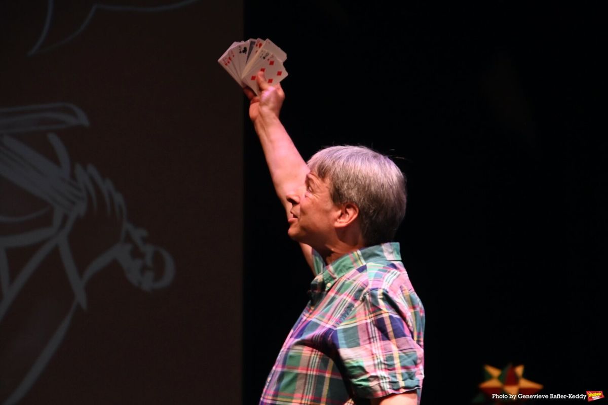 Dr. Arthur Benjamin at Photos: THAT MATH SHOW Celebrates Opening Night