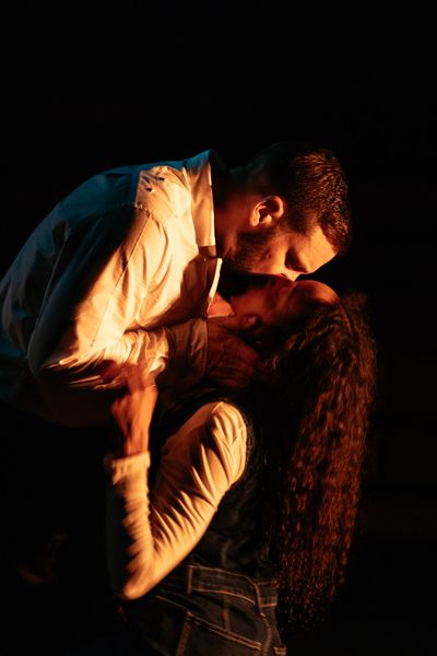 Adelle Leonce and Nick Blood Photo
