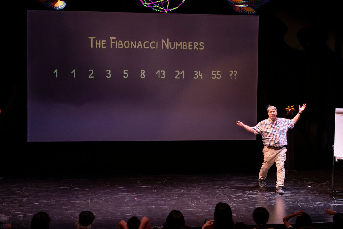 Dr. Arthur Benjamin at Photos: THAT MATH SHOW is Now Playing at Theater555
